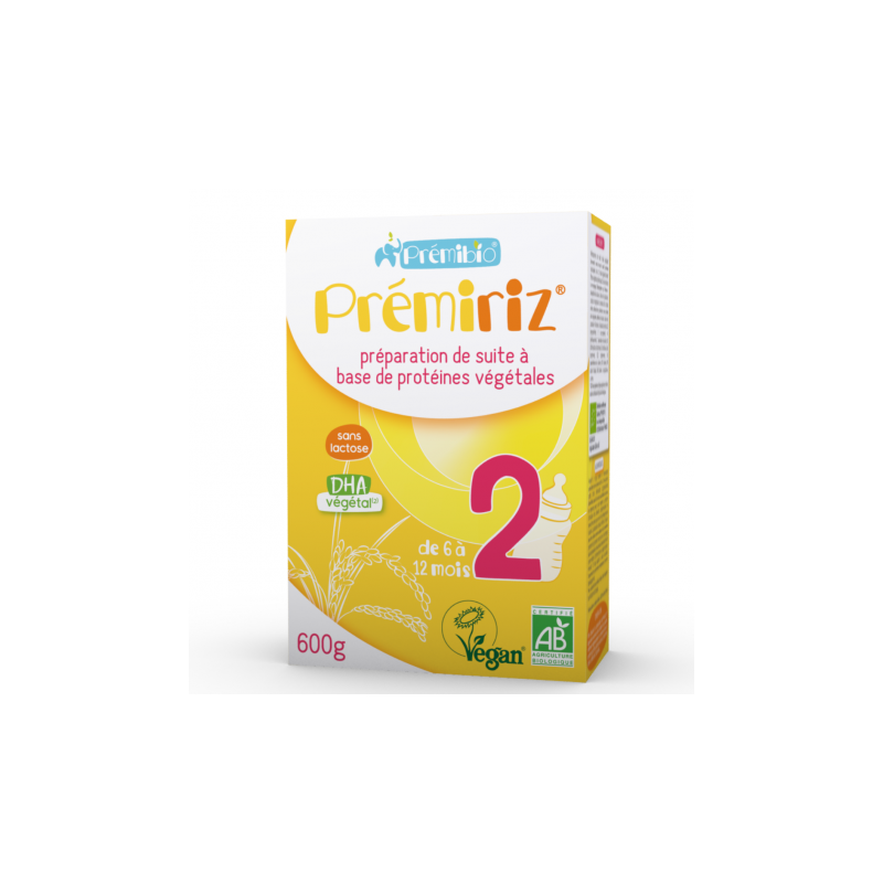 Prémibio Prémiriz Stage 2 Infant Formula 6 -12 months 600g Prémibio Prémiriz Stage 2 Infant Formula 6 -12 months 600g